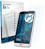 Bruni Basics-Clear Displayschutzfolie für LG L Bello