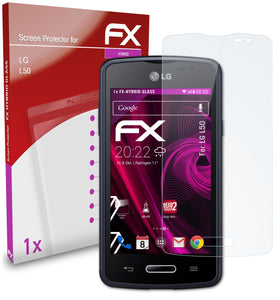 atFoliX FX-Hybrid-Glass Panzerglasfolie für LG L50