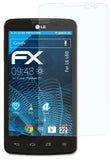 Schutzfolie atFoliX kompatibel mit LG L60, ultraklare FX (3X)