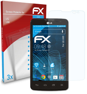atFoliX FX-Clear Schutzfolie für LG L60