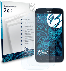 Bruni Basics-Clear Displayschutzfolie für LG L70