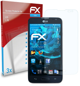 atFoliX FX-Clear Schutzfolie für LG L70