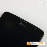 Panzerfolie atFoliX kompatibel mit LG L80, entspiegelnde und stoßdämpfende FX (3X)