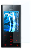 Schutzfolie atFoliX kompatibel mit LG New Chocolate BL20, ultraklare FX (3X)