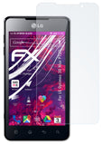 atFoliX Glasfolie kompatibel mit LG Optimus 3D Max P720, 9H Hybrid-Glass FX Panzerfolie