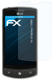 Schutzfolie atFoliX kompatibel mit LG Optimus 7 E900, ultraklare FX (3X)