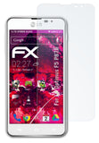 atFoliX Glasfolie kompatibel mit LG Optimus F5 P875, 9H Hybrid-Glass FX Panzerfolie