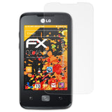 atFoliX FX-Antireflex Displayschutzfolie für LG Optimus Hub (E510)