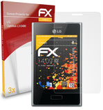 atFoliX FX-Antireflex Displayschutzfolie für LG Optimus L3 (E400)