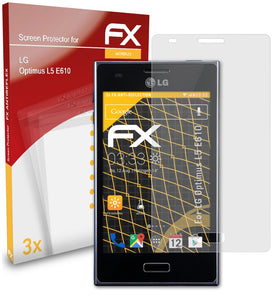 atFoliX FX-Antireflex Displayschutzfolie für LG Optimus L5 (E610)