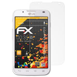 atFoliX FX-Antireflex Displayschutzfolie für LG Optimus L7 II Dual (P715)