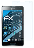Schutzfolie atFoliX kompatibel mit LG Optimus L7 II P710, ultraklare FX (3X)