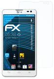 Schutzfolie atFoliX kompatibel mit LG Optimus L9 II D605, ultraklare FX (3X)