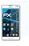 Schutzfolie atFoliX kompatibel mit LG Optimus L9 P760, ultraklare FX (3X)