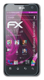 atFoliX Glasfolie kompatibel mit LG Optimus Speed P990, 9H Hybrid-Glass FX Panzerfolie