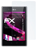 Glasfolie atFoliX kompatibel mit LG Optimus Vu P895, 9H Hybrid-Glass FX