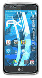 atFoliX Schutzfolie kompatibel mit LG Phoenix 2 K371, ultraklare FX Folie (3X)