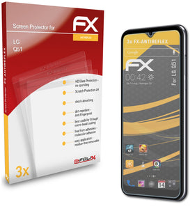 atFoliX FX-Antireflex Displayschutzfolie für LG Q51