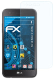 atFoliX Schutzfolie kompatibel mit LG Rebel 2 L57BL, ultraklare FX Folie (3X)