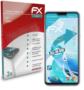 atFoliX FX-ActiFleX Displayschutzfolie für LG Style3