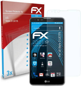 atFoliX FX-Clear Schutzfolie für LG Stylo 2 (LS775)