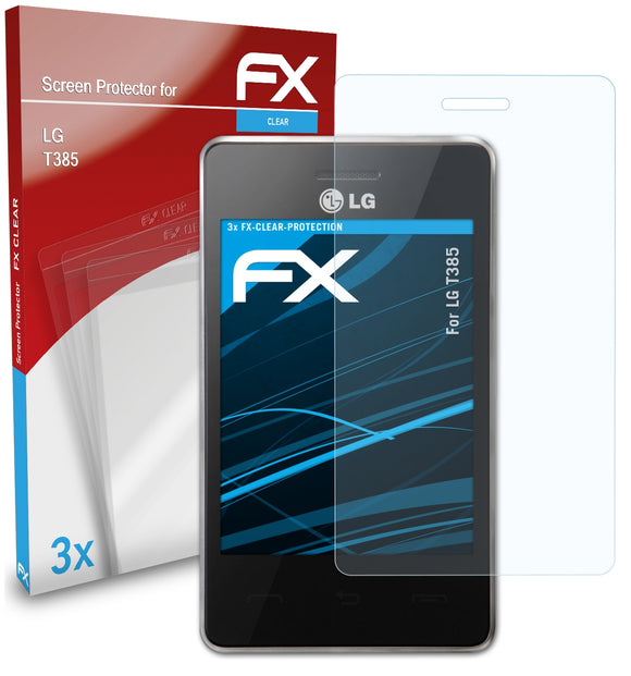 atFoliX FX-Clear Schutzfolie für LG T385