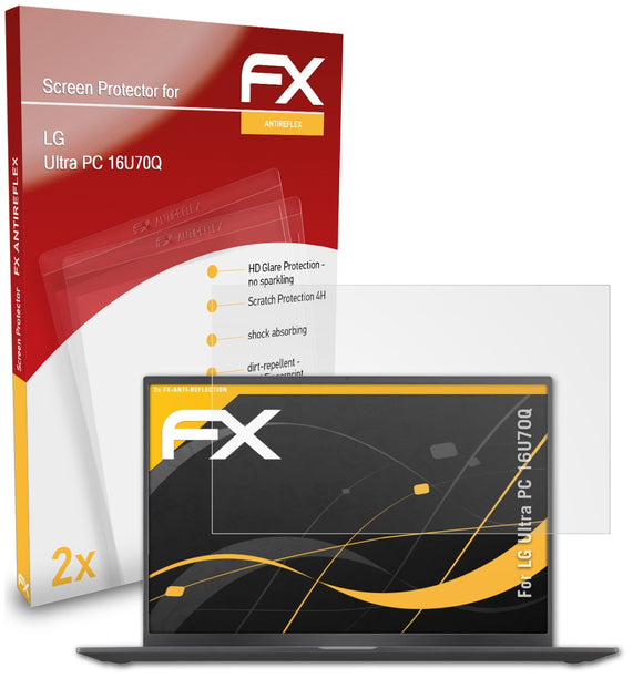 atFoliX FX-Antireflex Displayschutzfolie für LG Ultra PC (16U70Q)