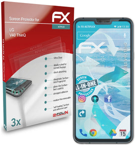 atFoliX FX-ActiFleX Displayschutzfolie für LG V40 ThinQ