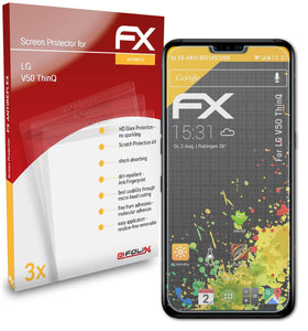 atFoliX FX-Antireflex Displayschutzfolie für LG V50 ThinQ