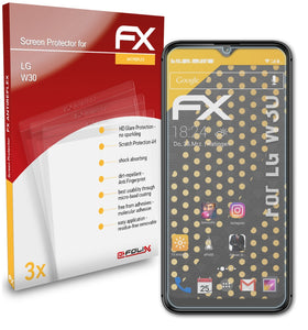 atFoliX FX-Antireflex Displayschutzfolie für LG W30