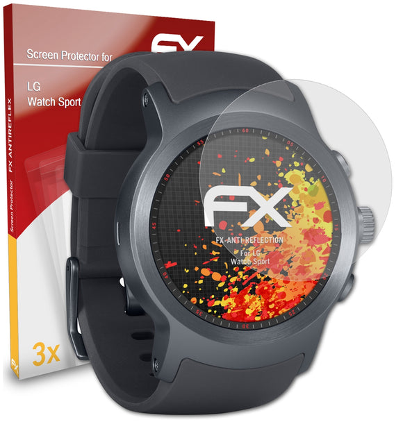 atFoliX FX-Antireflex Displayschutzfolie für LG Watch Sport