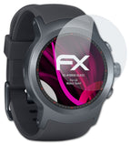 Glasfolie atFoliX kompatibel mit LG Watch Sport, 9H Hybrid-Glass FX