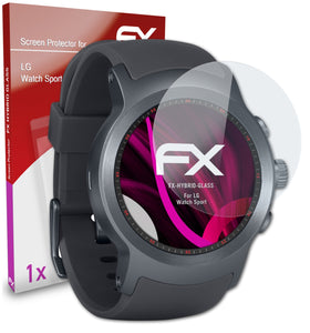 atFoliX FX-Hybrid-Glass Panzerglasfolie für LG Watch Sport