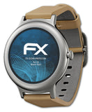 Schutzfolie atFoliX kompatibel mit LG Watch Style, ultraklare FX (3X)