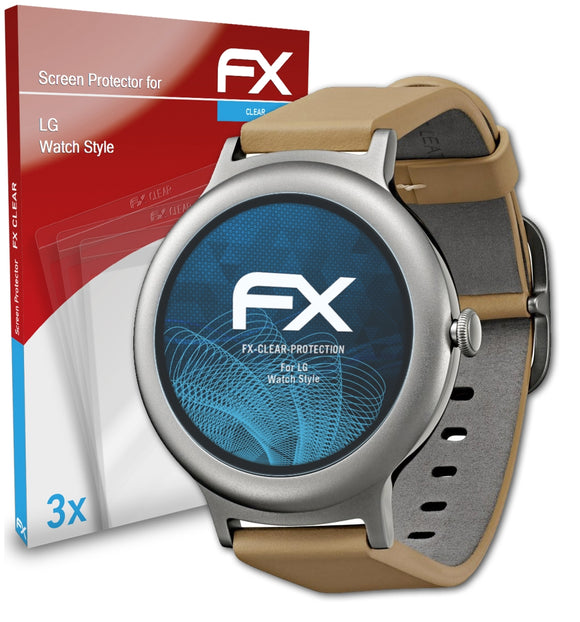 atFoliX FX-Clear Schutzfolie für LG Watch Style