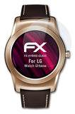 Glasfolie atFoliX kompatibel mit LG Watch Urbane, 9H Hybrid-Glass FX