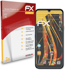 atFoliX FX-Antireflex Displayschutzfolie für LG X6