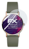 Glasfolie atFoliX kompatibel mit Liebeskind Leather Series 34 mm, 9H Hybrid-Glass FX