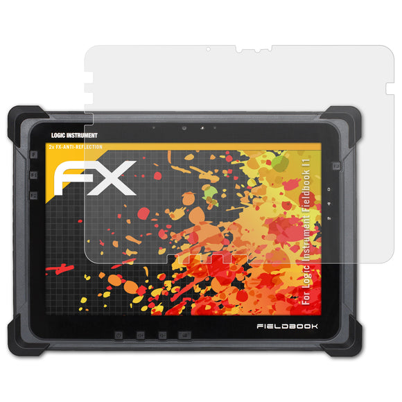 atFoliX FX-Antireflex Displayschutzfolie für Logic Instrument Fieldbook I1