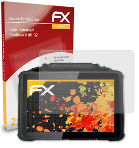 atFoliX FX-Antireflex Displayschutzfolie für Logic Instrument Fieldbook K101 G2