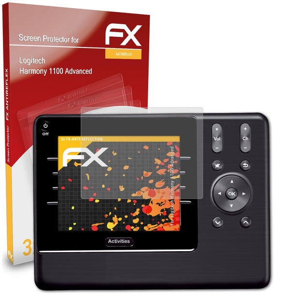atFoliX FX-Antireflex Displayschutzfolie für Logitech Harmony 1100 Advanced