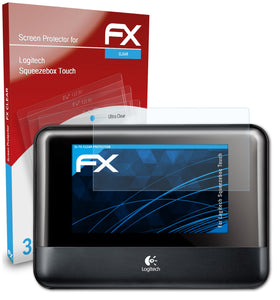 atFoliX FX-Clear Schutzfolie für Logitech Squeezebox Touch