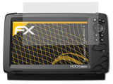 Panzerfolie atFoliX kompatibel mit Lowrance Hook Reveal 9, entspiegelnde und stoßdämpfende FX (3X)