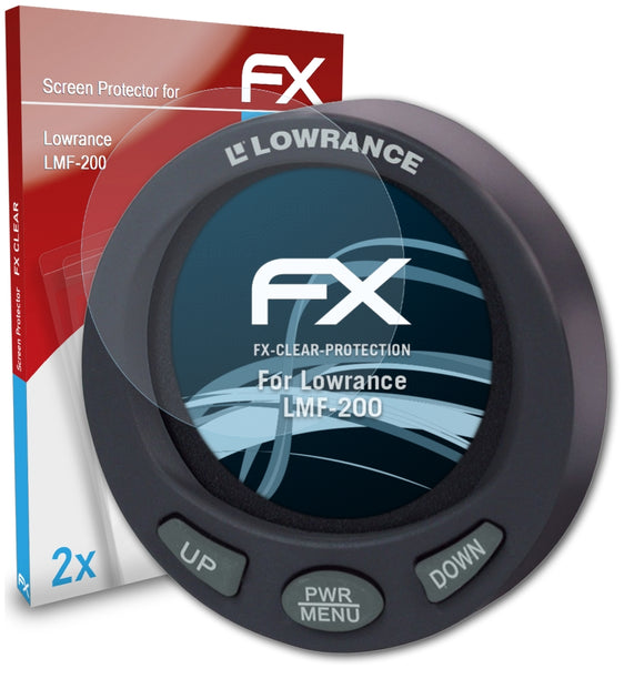 atFoliX FX-Clear Schutzfolie für Lowrance LMF-200