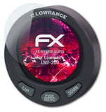 Glasfolie atFoliX kompatibel mit Lowrance LMF-200, 9H Hybrid-Glass FX
