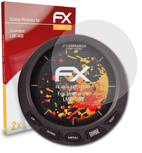 atFoliX FX-Antireflex Displayschutzfolie für Lowrance LMF-400