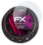 Glasfolie atFoliX kompatibel mit Lowrance LMF-400, 9H Hybrid-Glass FX