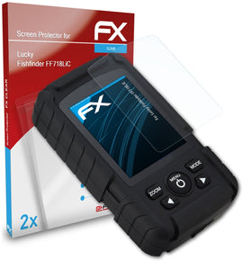 atFoliX FX-Clear Schutzfolie für Lucky Fishfinder (FF718LiC)