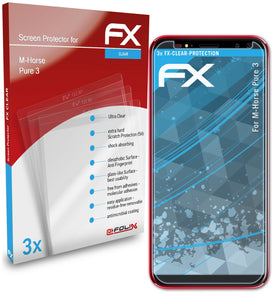 atFoliX FX-Clear Schutzfolie für M-Horse Pure 3