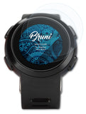 Schutzfolie Bruni kompatibel mit Magellan Echo Watch, glasklare (2X)